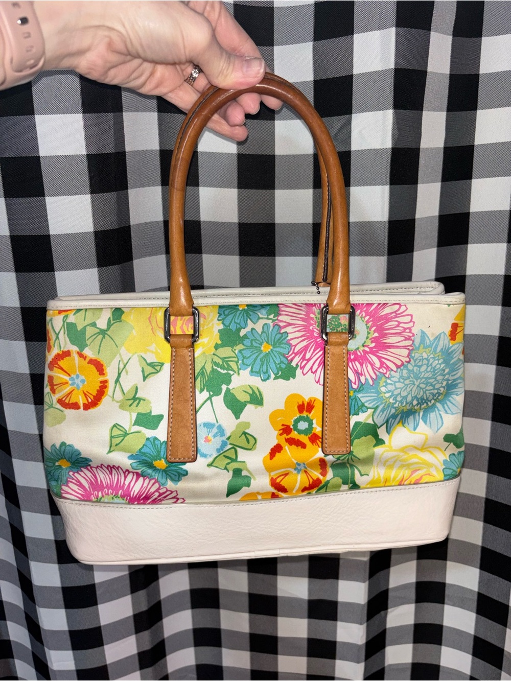 Coach Hamptons Y2K Floral Tote 2002 - Picture 3 of 8